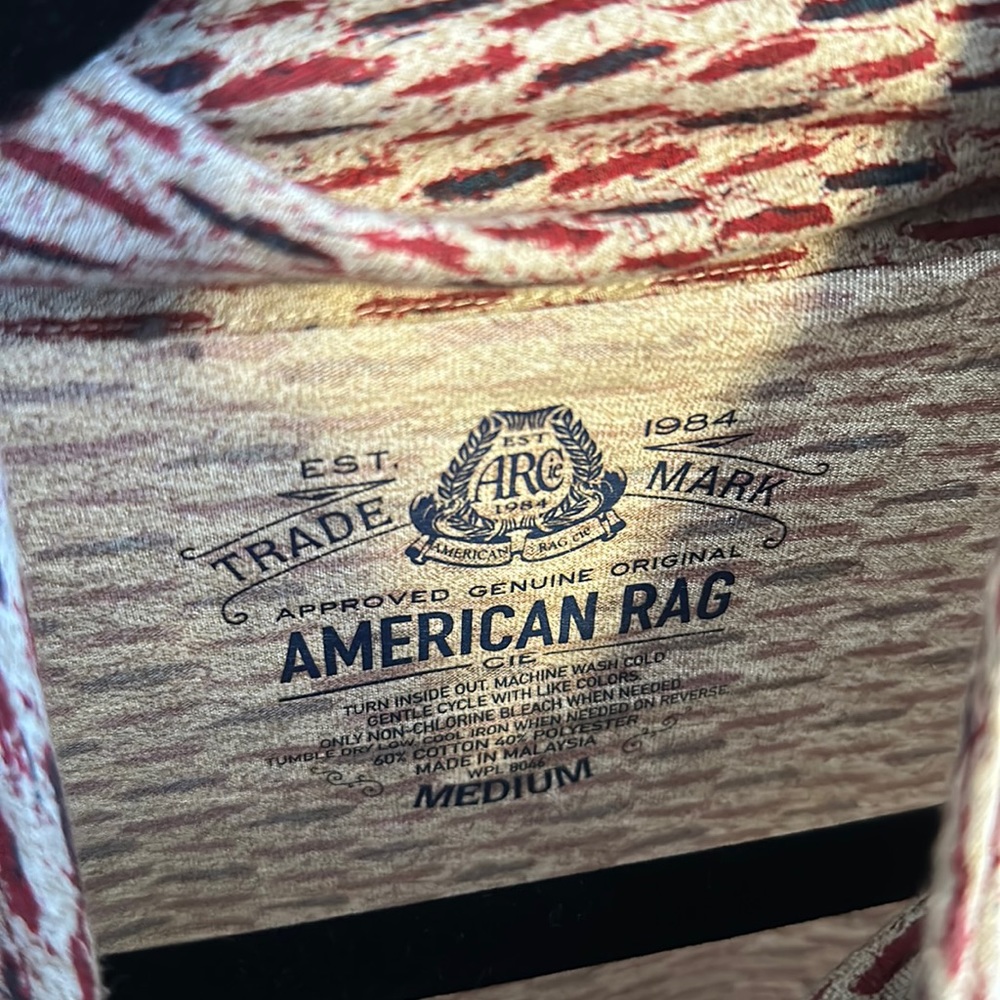 Men’s medium American Rag pull-over - Picture 2 of 4